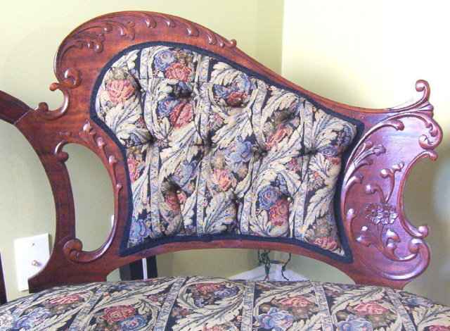 Victorian or Art Nouveau Ladies Parlour Chair