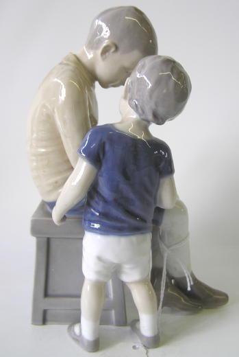Bing & Grondahl Boys / Brothers Figurine
