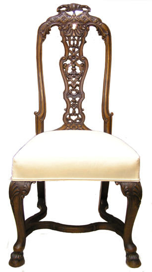 Set 4 Portuguese Queen Anne Style Chairs