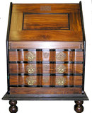 Vintage Goa Anglo-Indian Fall-Front Bureau Desk