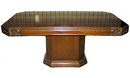 French Art Deco Walnut Dining Table