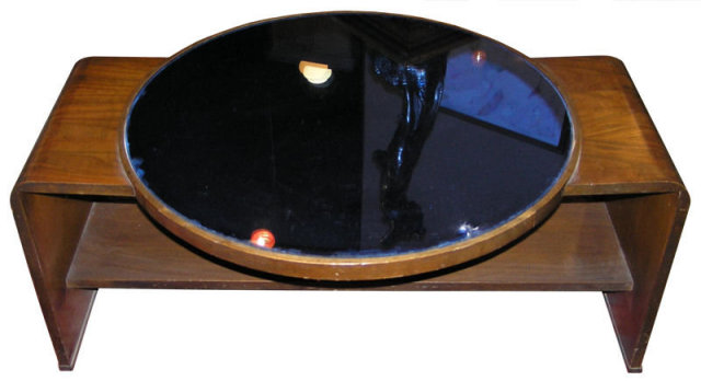 Art Deco Cobalt Blue Coffee Cocktail Table