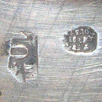 Euro Sheffield Silver Chased Handled Basket