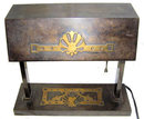 Art Deco Silvercrest Bronze Desk Lamp