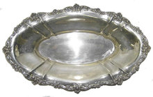Vintage Gorham Repousse Sterling Platter