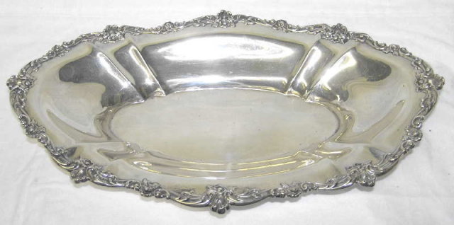 Vintage Gorham Repousse Sterling Platter