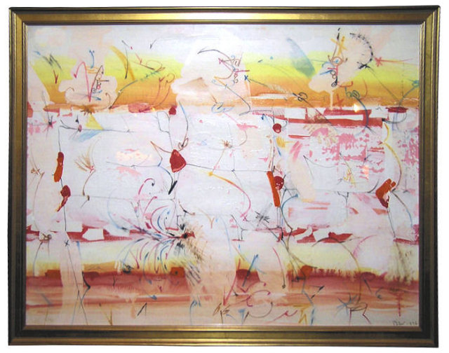 Abstract Watercolor by Dimitri Petrov