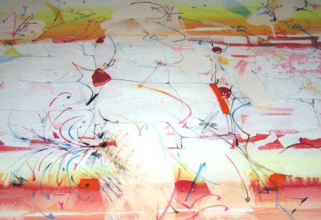 Abstract Watercolor by Dimitri Petrov