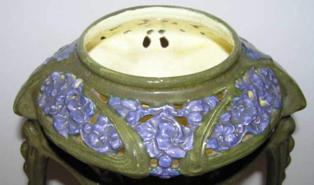 Primavera Turn Teplitz Art Nouveau Vase
