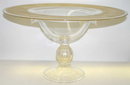 Large Golden CENEDESE Compote Centerpiece