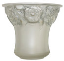 Lalique Orleans Frosted Glass Vase
