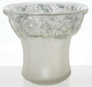 Lalique Orleans Frosted Glass Vase