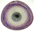 Violet French Schneider Glass Centerpiece