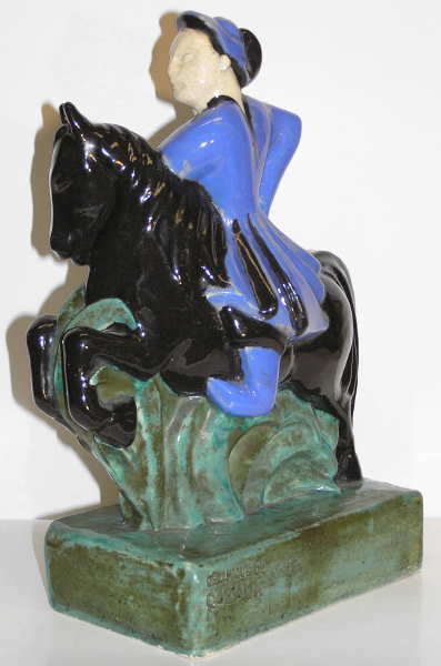 CAZAUX Ceramic Figurine by Sibylle May