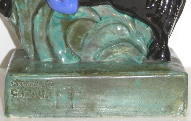 CAZAUX Ceramic Figurine by Sibylle May