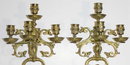 Pair Rennaissance Revival Candelabras