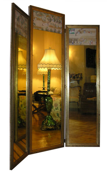 Japanese Screen Dressing Mirror / Screen