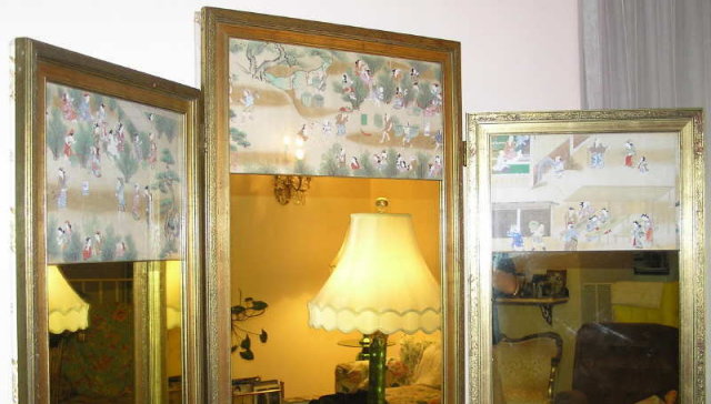Japanese Screen Dressing Mirror / Screen