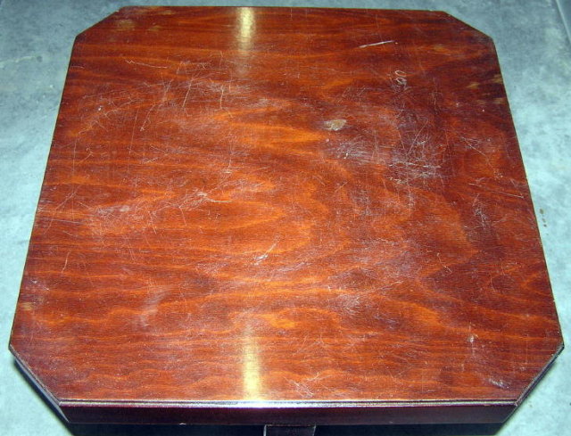 Art Deco Bentwood Walnut Side Table