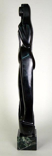 Abstract Cubist Style Female Sculpture by Ricardo