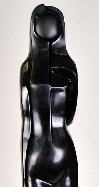 Abstract Cubist Style Female Sculpture by Ricardo