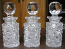 FURBER & SONS Tantalus w Original Decanters