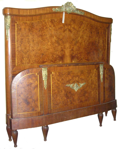 Empire Revival Neoclassical Queen Bed