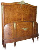 Empire Revival Neoclassical Queen Bed
