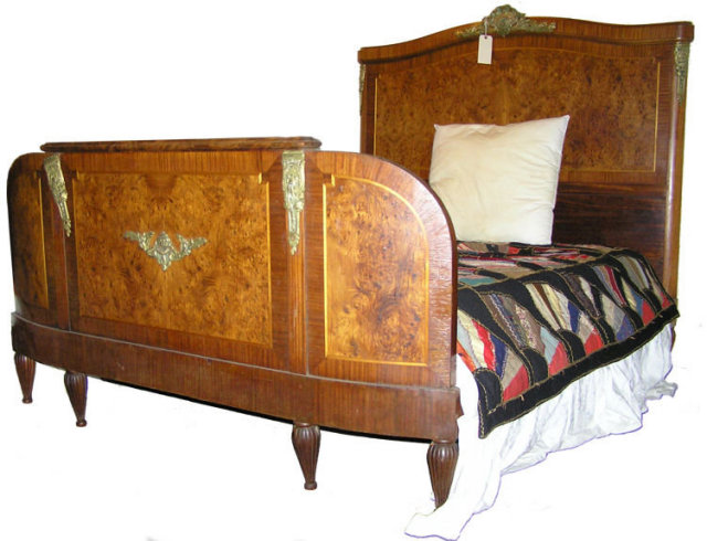 Empire Revival Neoclassical Queen Bed