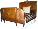 Empire Revival Neoclassical Queen Bed