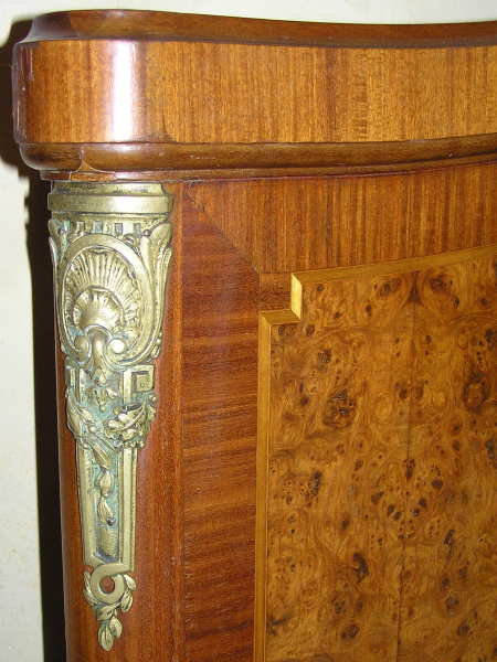 Empire Revival Neoclassical Queen Bed
