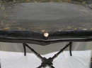 Black Chinoiserie Papier Mache Tray Table