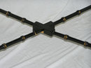 Black Chinoiserie Papier Mache Tray Table
