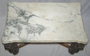Antique Marble Top Georgian Hall Bench