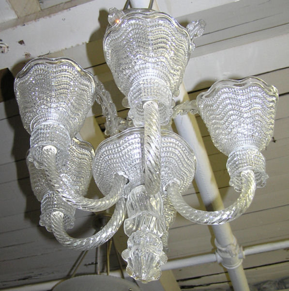 Venetian Murano Italian Glass Chandelier