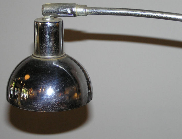 Mid-Century Modern Chrome 6-Light Floor Lamp