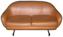 Mid-Century Modern VIKO Leather Loveseat