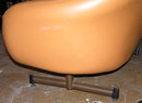 Mid-Century Modern VIKO Leather Loveseat
