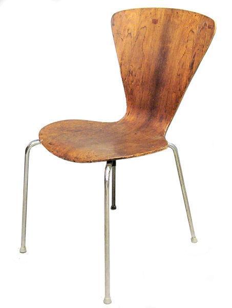 Mid-Century Chair Attributed to Lennart Bender