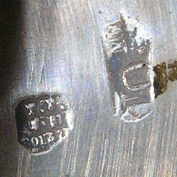 Euro Sheffield Silver Chased Handled Basket