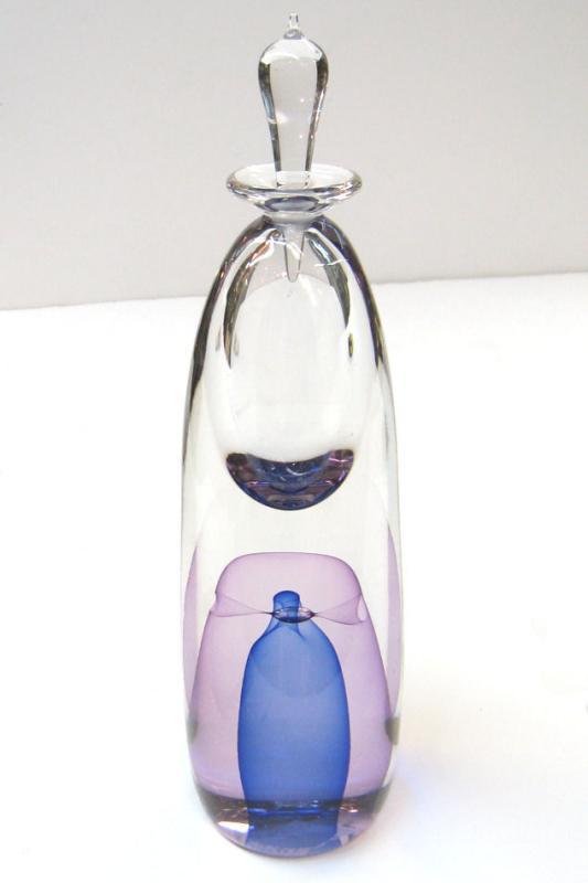 Buzz Blodgett Glass Perfume Bottle