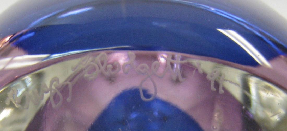 Buzz Blodgett Glass Perfume Bottle