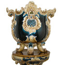 Italian Rococo Majolica Jardiniere & Stand