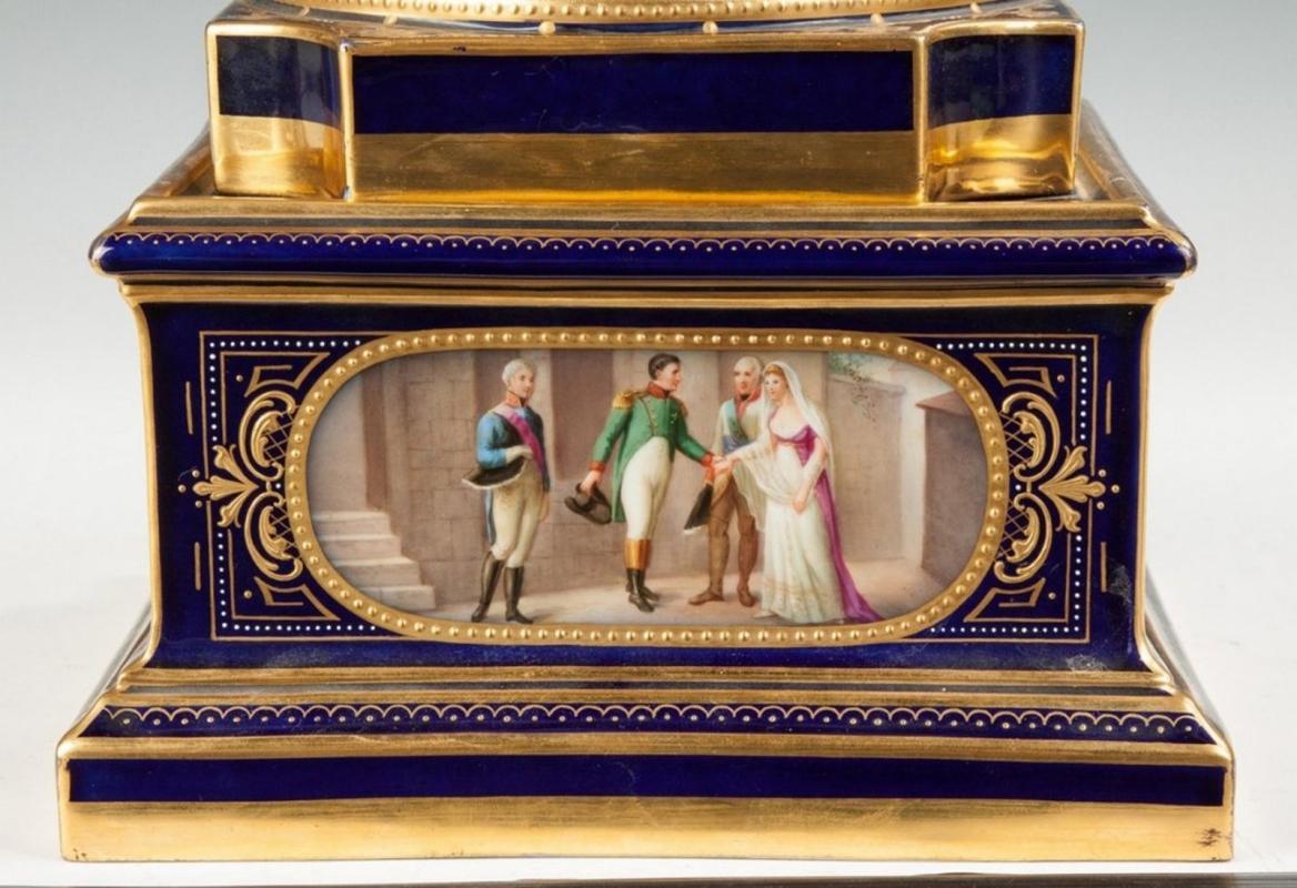 Viennese Napoleonic Porcelain Urn