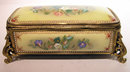 Antique Jewelled Porcelain Jewelry Box