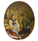 Bero Signed KPM Porcelain Plaque