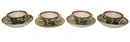 16 pcs Rose Medallion Chinese Porcelain
