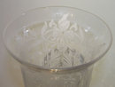 Pair Silver Candlesticks w Glass Hurricanes