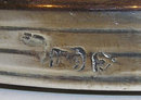 Pair Silver Candlesticks w Glass Hurricanes