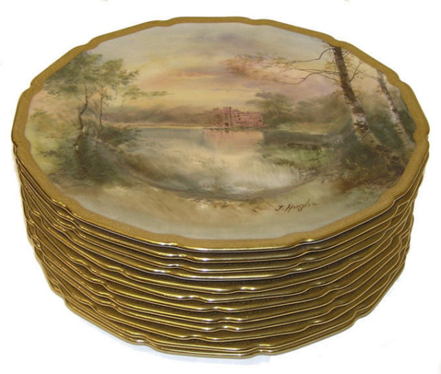 Set 12 Royal Doulton Shakespeare Plates